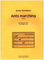 Ants marching fr 3 Fagotte Partitur und Stimmen