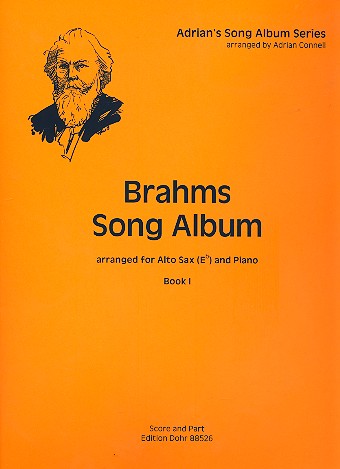 Brahms Song Album vol.1 for alto saxophone and piano