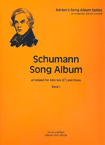 Schumann Song Album vol.1 for alto saxophone and piano