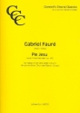 Pie Jesu fr gem Chor und Klavier (Orgel) Partitur