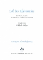 Lob des Rheinweins fr Gesang und Klavier Partitur und Stimme