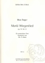 Mari Wiegenlied op. 76 Nr.52 fr gem Chor a cappella Partitur