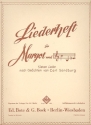 Liederheft fr M. und H. H. Stuckenschmidt fr Gesang und Klavier