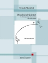 Woodwind Quintet (1956) for flute (pic), oboe, clarinet, horn, bassoon score and parts