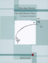 Kats-Chernin, Elena Four Light Bassoon Pieces Fagott und Klavier