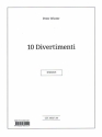 10 Divertimenti fr Streichorchester (Streichquartett) Stimmenset (3-3-2-2-1)