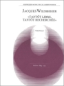 Wildberger, Jacques Tant't libre tant't recherch' Violoncello