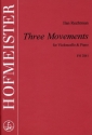 3 Movements fr Violoncello und Klavier