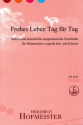 Frohes Leben fr Mnnerchor (z.T. mit Klavier) Partitur