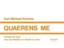 Quaerens me Orgel