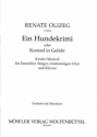 Ein Hundekrimi oder Konrad in Gefahr Sologesang, Chor (einstimmig), Klavier Textbuch/Libretto