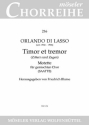 Timor et tremor gemischter Chor (SAATBB) Chorpartitur