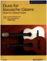 Duos fr klassische Gitarre Band 2 fr 2 Gitarren Partitur und Stimmen