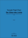 Younghi Pagh-Paan, Der Glanz des Lichts Violin, Viola and Orchestra Partitur