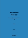 Klaus Huber, Intarsioso Vocal, Piano and String Quartet Partitur