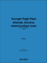 Younghi Pagh-Paan, Attende, Domine, Misericordiam Tuam Choir a Cappella Studienpartitur