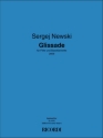 Sergej Newski, Glissade fr Flte und Bassklarinette Flute and Bass Clarinet Partitur + Stimmen