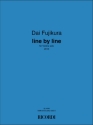 Dai Fujikura, Line by line Violin Partitur