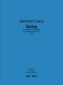 Bernhard Lang, Epilog Voice and Accordion Buch