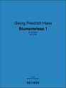 Georg Friedrich Haas, Blumenwiese 1 Saxophone Partitur