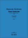 Zwei Gedichte I Frhlingsglaube II Geheimnis SATB and Strings Buch