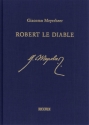 Giacomo Meyerbeer, Robert Le Diable Opera, Partitur +Supplement + krit. Bericht + Klavierausz Partitur-Set Gebunden