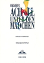 Achill unter den Mdchen Fassung fr Kammeroper Studienpartitur (dt)