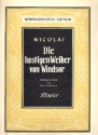 Potpourri aus Die lustigen Weiber von Windsor fr Klavier