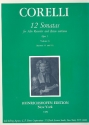 12 Sonatas op.5 vol.6 (nos.11 and 12) for alto recorder and Bc