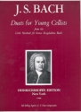 Duets for young Cellists from Little Notebook from Anna Magdalea Bach for 2 cellos score