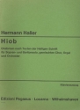 Hiob fr Soli, gem Chor, Orgel und Orchester Klavierauszug