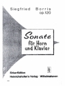 Siegfried Borris Sonate fr Horn (F) und Klavier op. 120c