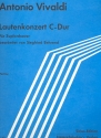 Konzert C-Dur fr Laute und Orchester Bearbeitung fr Zupforchester Partitur