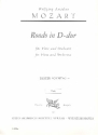 Rondo D-Dur KVAnh.184 fr Flte und Orchester Viola