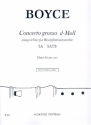 Concerto grosso d-Moll fr 2 Soloblockflten (SA) und 4 Blockflten (SATB) Bassblockflte (Subbassblockflte