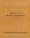 Musica Dialogica Violine und Viola Partitur