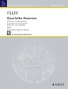 Felix, Vclav, Quartetto Amoroso op. 51 fr Streichquartett Partitur und Stimmen