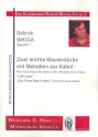 2 leichte Klavierstcke mit Melodien aus Kabul WasWV7 fr Klavier