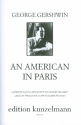 Ein Amerikaner in Paris fr Klarinette, Fagott, Horn, Violine, Viola, Cello und Kontrabass Partitur und Stimmen