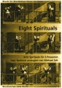 8 Spirituals fr 3 Posaunen (Baritone) Partitur und Stimmen