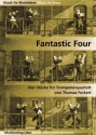 Fantastic Four fr 4 Trompeten Partitur und Stimmen