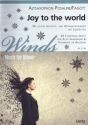 Joy to the World fr Altsaxophon in Es und Posaune (Fagott) (+Text) Spielpartitur