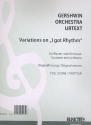 Variations on I got Rhythm fr Klavier und Orchester Partitur