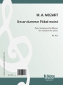 Variationen ber Unser dummer Pbel meint fr Klavier