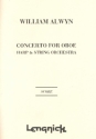 Concerto for oboe, harp and string orchestra score