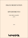 Franz Reizenstein Divertimento for String Quartet Streichquartett (Stimmen-Set)