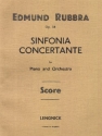 Sinfonia concertante Op.38 for piano and orchestra study score