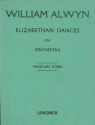 Elizabethan Dances for orchestra miniature score