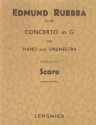 Concerto in G Major op.8 fo rpiano and orchestra study score