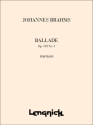 Johannes Brahms Piano Pieces Opus 118/3 Ballad in G minor Piano